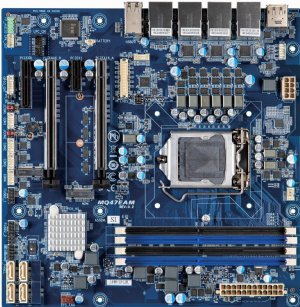 GigaIPC UATX-Q47EA 128 GB Micro-ATX Support 11th & 10th Generation Intel Core Processors Motherboard 