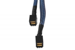 Mini SAS 12Gbps SFF-8643 to SFF-8643 cable, length 800mm