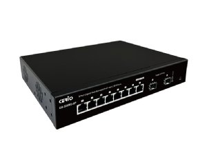 Cerio CS-2208G-8P A3  8 Port 10/100/1000M Gigabit Web Managed PoE+ with 2 SFP Ports ( 160Watt Power )