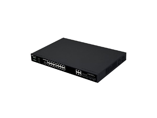 Cerio CS-3416G-16P 16 Port Gigabit Managed PoE+ L2/L3 Lite Switch with 4 Combo Gigabit Ports ( 300Watt )