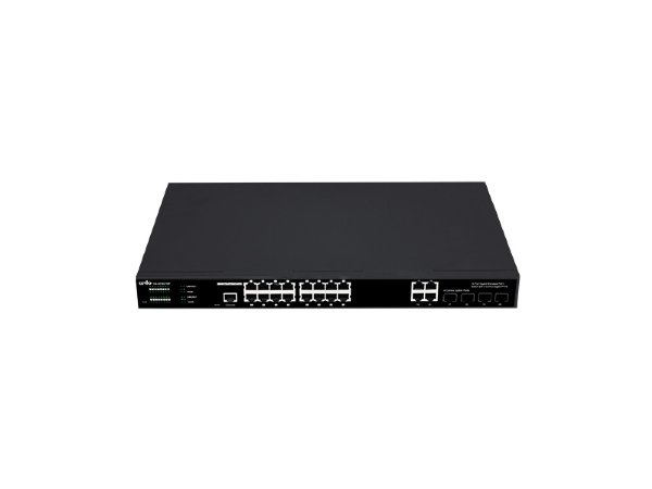 Cerio CS-3416G-16P 16 Port Gigabit Managed PoE+ L2/L3 Lite Switch with 4 Combo Gigabit Ports ( 300Watt )