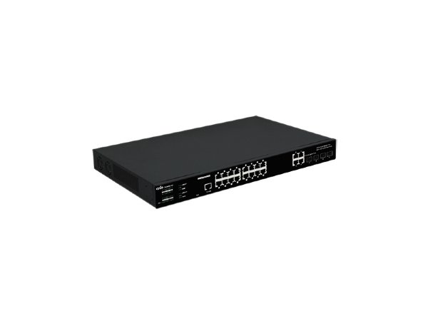 Cerio CS-3416G-16P 16 Port Gigabit Managed PoE+ L2/L3 Lite Switch with 4 Combo Gigabit Ports ( 300Watt )