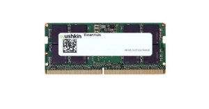 16GB DDR5 SODIMM PC5-4800 40-40-40-77 Mushkin Essentials MES55S480FD16G