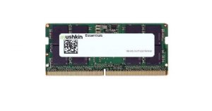 16GB DDR5 SODIMM PC5-4800 40-40-40-77 Mushkin Essentials MES5S480FD16G