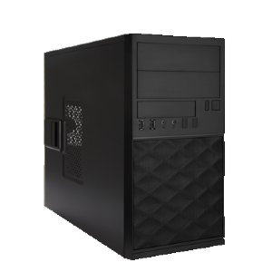 IN WIN EFS052.CH450TB3 Black Mini Tower Computer Case MicroATX 12V Form Factor, 450W Power Supply