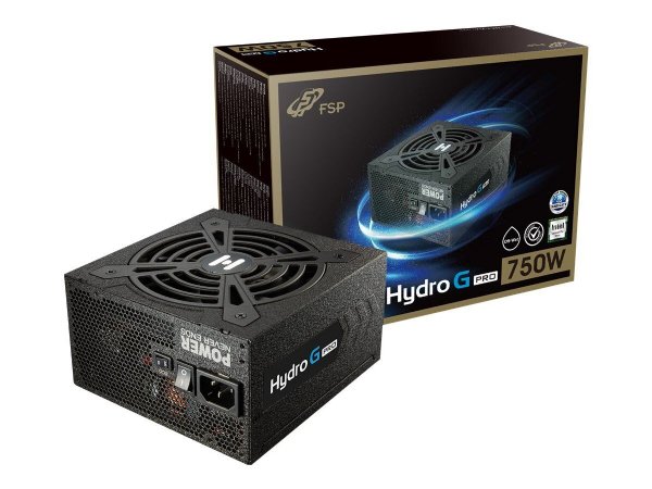 FSP Hydro G PRO 750W (HG2-750) 80 Plus Gold Full Modular ATX 12V V2.52 Active PFC Power Supply with 10-Year Warranty