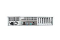 In-Win IW-RS208-02SN-CR550.H - 2U mid-depth Server Chassis CRPS Redundant 550W Power Supply with 8x 3.5" 12Gbps Hot-Swap Bays, Front Panel Sold Separately