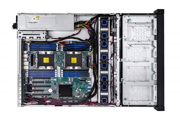 In-Win IW-RS208-07.OL-CR800- 2U 8 Drive Server Chassis CRPS, 7 LP Expansion, Hybrid Oculink