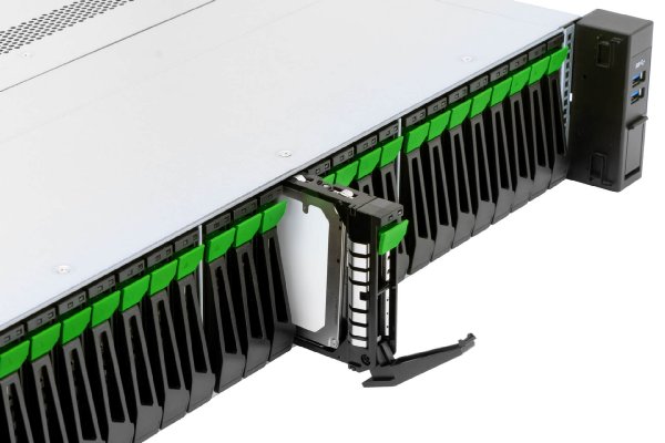 In-Win IW-RS224-098-CR2K.- 2U 24 Drive Server Chassis CRPS 1200W Power Supply 