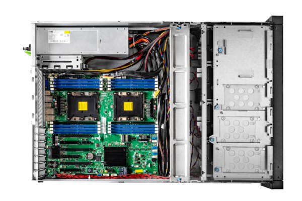 In-Win IW-RS316-07-CR1K2.OLE- 3U 16 Drive Server Chassis CPRS 1200W Power Supply with OCULINK x 8 Backplane and SAS3 Expander