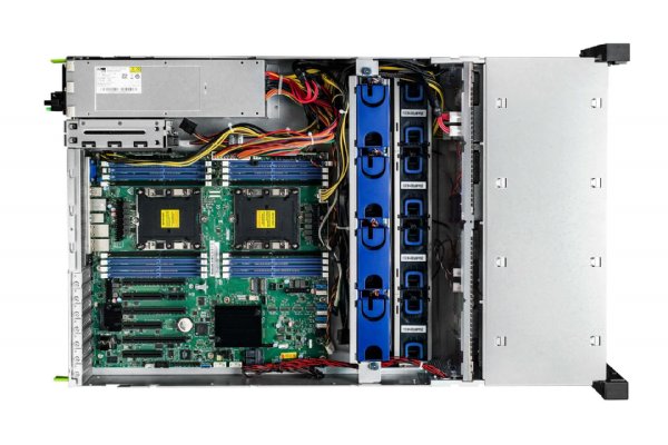 In-Win IW-RS436-07-CR1K2W.OLE- 4U 36 Drive Server Chassis CPRS 1200W Power Supply with OCULINK x 8 Backplane and SAS3 Expander