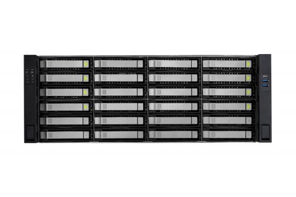 In-Win IW-RS436-07-CR1K2W.OLE- 4U 36 Drive Server Chassis CPRS 1200W Power Supply with OCULINK x 8 Backplane and SAS3 Expander