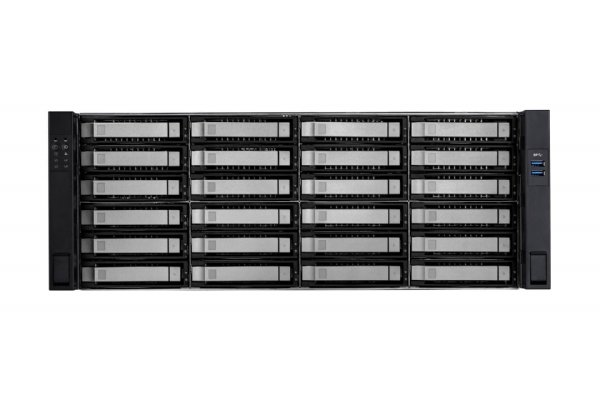 In-Win IW-RS436-07-CR1K2W.OLE- 4U 36 Drive Server Chassis CPRS 1200W Power Supply with OCULINK x 8 Backplane and SAS3 Expander