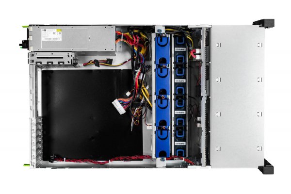 In-Win IW-RS436-07-CR1K2W.OLE- 4U 36 Drive Server Chassis CPRS 1200W Power Supply with OCULINK x 8 Backplane and SAS3 Expander