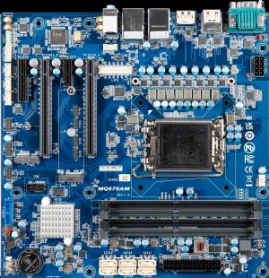 GigaIPC uATX-Q670A; MATX Q670 Chipset, support 13th/12th Generation Industrial Motherboard