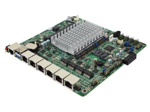 Jetway MI05-00K Intel Elkhart Lake Networking Mini-ITX Motherboard with 6 x Intel 2.5GbE LAN