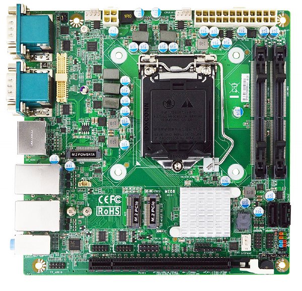 Jetway MiniITX Motherboard LGA1200 10th Gen: MI08-00