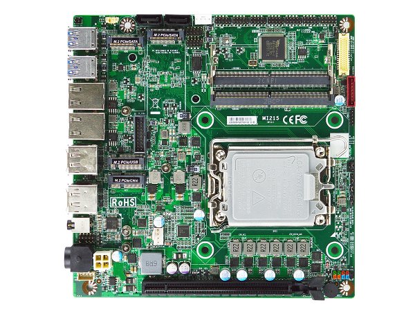 Jetway Industrial MiniITX Motherboard: Mi215Q6702