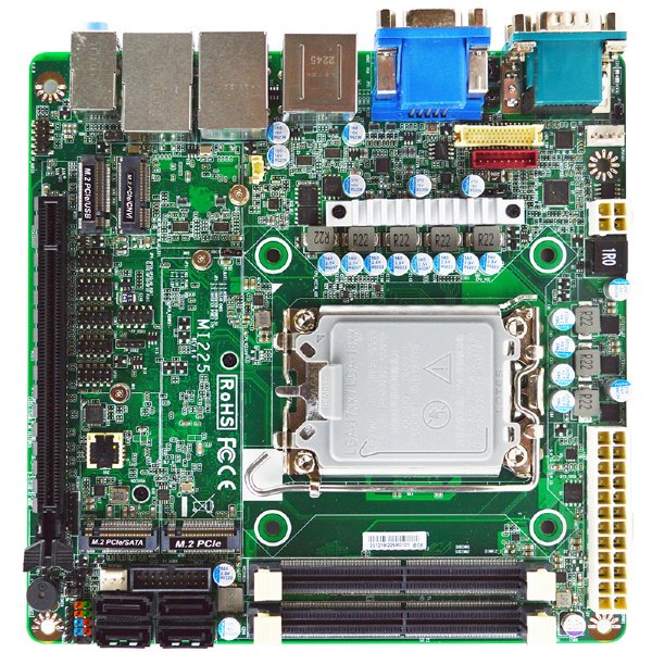 Jetway Industrial MiniITX Motherboard: MI225R6802