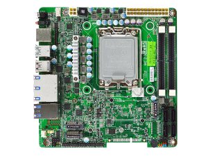 Jetway Mi23-H6102 Mini-ITX Embedded Motherboard, 13th/12th Generation LGA1700, H610/H610E DDR5 up to 64GB, 4* SATAIII, 6* 2.5GbE