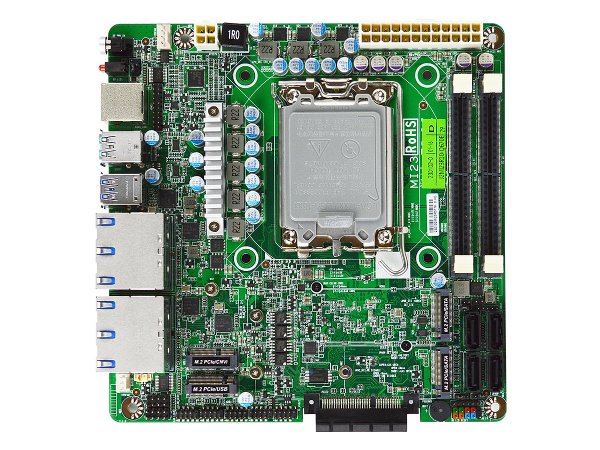 Jetway MI05-00 Intel Elkhart Lake Networking Mini-ITX Motherboard with 6 x Intel 2.5GbE LAN