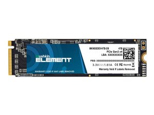 Mushkin Element 4TB NVMe Solid State Drive  M.2 2280 PCIe Gen3 x