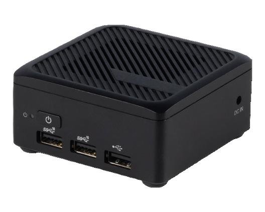 MSI Intel Alder Lake-N N100, HDMI*2, USB3.2*2, USB2.0*1, WIFI 6E, 1Gb LAN, SD slot, DC-IN 12V, FAN cooled
