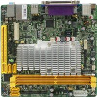 Jetway JNC96FL Mini-ITX Fanless Motherboard, Intel Atom D525, Intel NM10 chipset