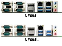 Jetway JNF692G4-345 - 4 LAN Ports Networking Appliance Motherboard with Intel Apollo Lake series SoC Processor