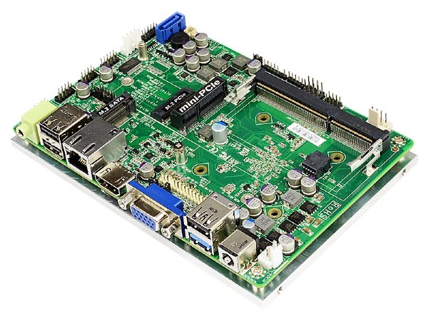 Jetway JNF831-2930 Motherboard 3.5 Inch SBC, Bay Trail, Celeron N2930, 12V, HDMI, VGA, M.2