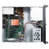 In Win IW-R400-01N with 2 Rear Fans, No Power Supply Economical Industrial 4U Rackmount Server Chassis