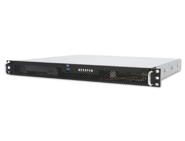 AIC RMC-1E-02: Edge Chassis, 1U 3X 4028mm Fan, Single 250W 80+ Gold, USB3.0 w/ Riser