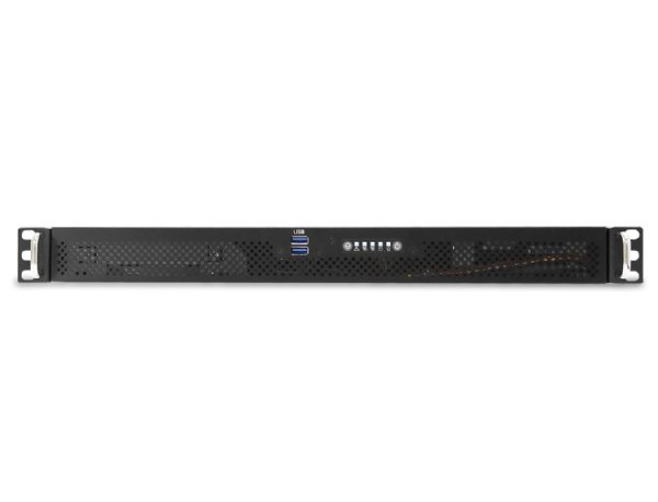 AIC RMC-1E-02: Edge Chassis, 1U 3X 4028mm Fan, Single 250W 80+ Gold, USB3.0 w/ Riser