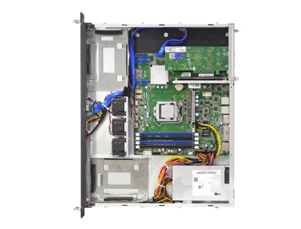 AIC RMC-1E-02: Edge Chassis, 1U 3X 4028mm Fan, Single 250W 80+ Gold, USB3.0 w/ Riser