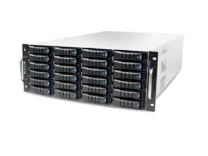 AIC RSC-4ET-07 - 4U 24x 3.5" hot-swap bays, 1200W CRPS redundant power, 2x 2.5" hot-swap OS, rail, 4U24 SAS 12G expander