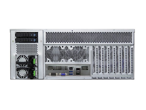 AIC RSC-4ET-01 - 4U 24x 3.5" hot-swap bays, 1200W CRPS redundant power, 2x 2.5" hot-swap OS, rail, 4U24 SAS 12G expander