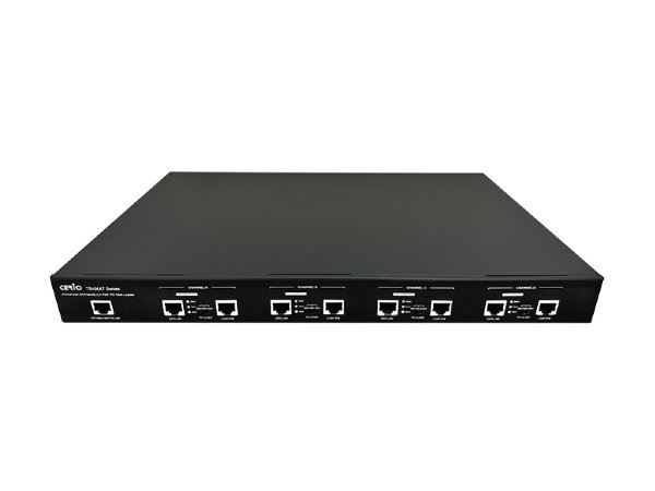 Cerio TD-04AT-S  Multi Gigabit 4 Channel AT/Class2,3,4 PoE PD Test Loader (19 inch/1U Base)