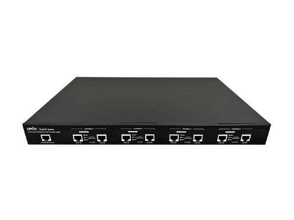 Cerio TD-04AT  Multi Gigabit 4 Channel AT/Class2,3,4 PoE PD Test Loader (19 inch/1U Base)